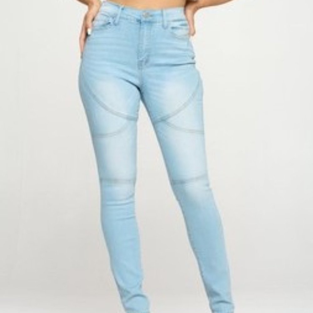Light Wash Denim Jeans